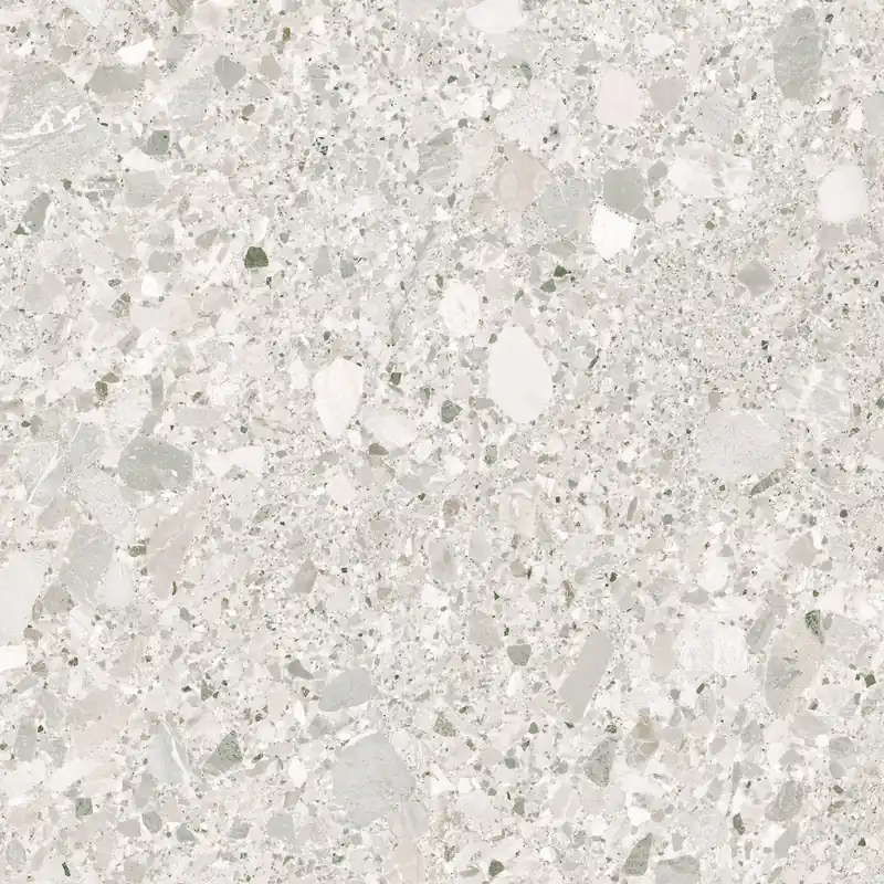 Vloertegel/Wandtegel Concorde Pietra Terrazzo Stonelook Lichtgrijs 60x60 Seizoensaanbieding