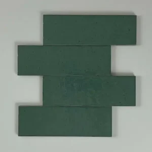 Rechtstreeks Van De Fabrikant Wandtegel Equipe Ceramica Kalma Blue Lake Groen Glans 6x18,6