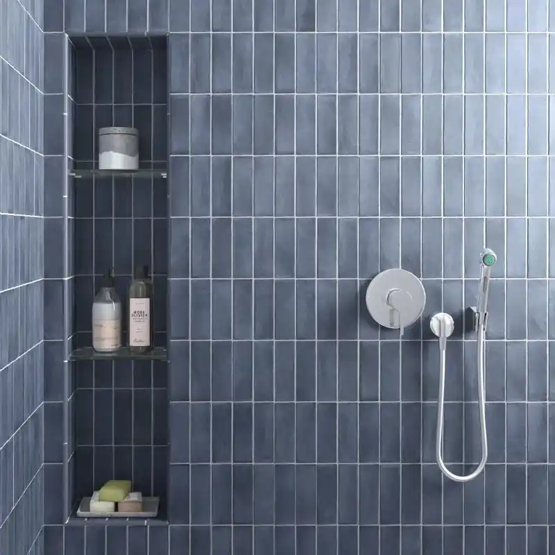 Gecertificeerd Vloertegel/Wandtegel Equipe Ceramica Coco Blue Night Blauw Mat 5x15