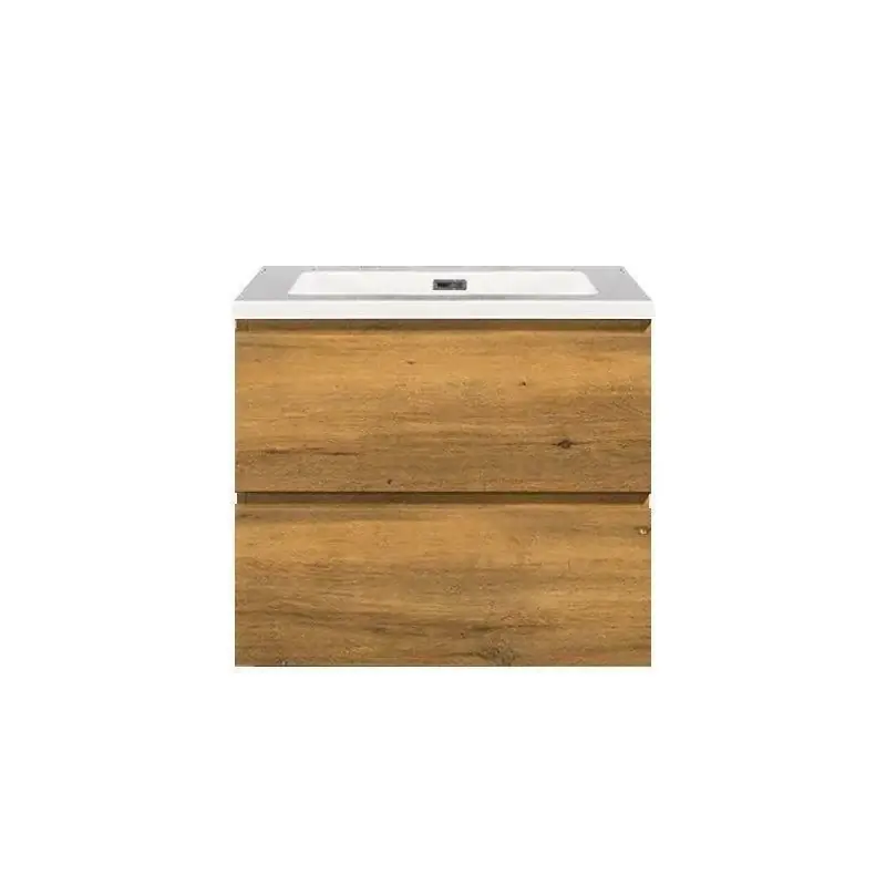 Sanitair Boch Onderkast Badkamermeubel Mat Eiken 60x50x48cm Merkproduct