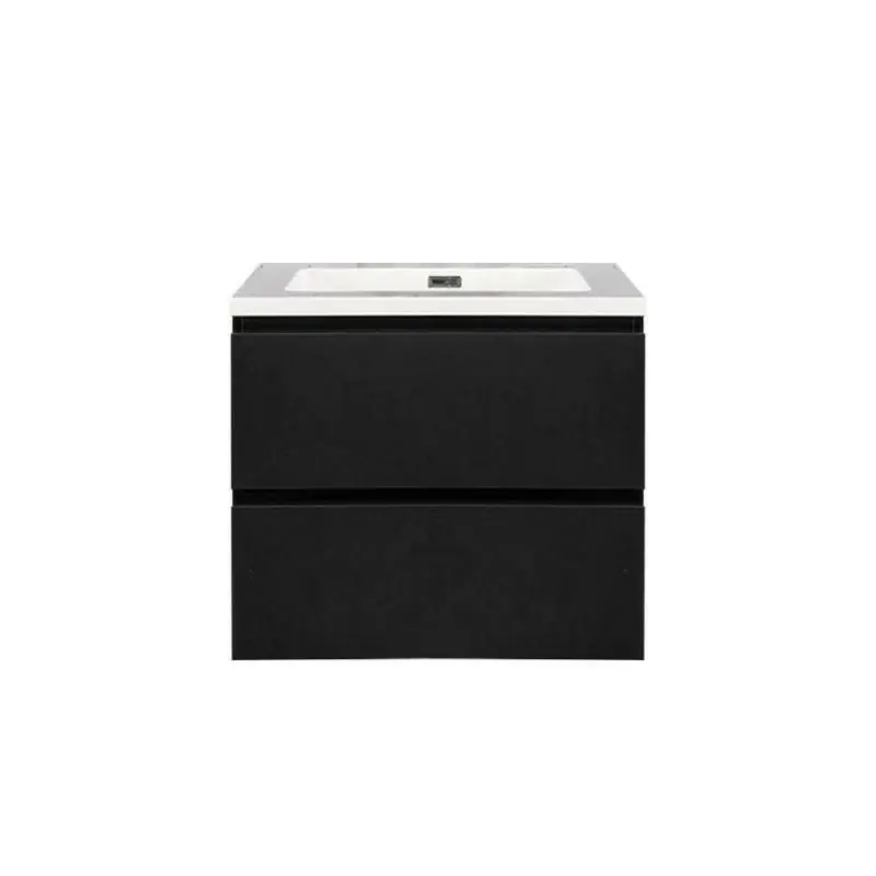 Sanitair Boch Onderkast Badkamermeubel Mat Zwart 60x50x48cm Merkproduct
