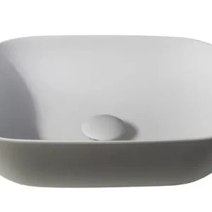 Sanitair Sani Waskom Solid Surface Greige Mat 46x34x12,2cm EXT Direct Verzonden