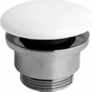 Sanitair Saniclear Clickwaste Keramiek Wit Mat 7x8x7cm Snelle Levering