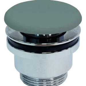 Nieuw Sanitair Saniclear Clickwaste Solid Waskom Grijs Mat 7x8x7cm