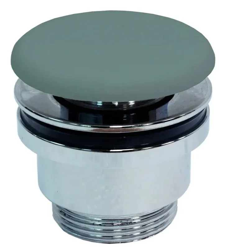 Nieuw Sanitair Saniclear Clickwaste Solid Waskom Grijs Mat 7x8x7cm