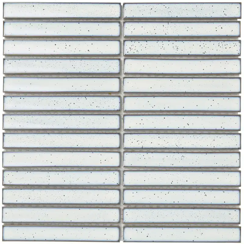 Favoriet Wand Mozaïek Tegels Kitkat Factory Keramiek Wit - Matje 29,6x29,9cm