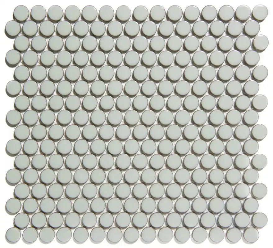 Wand Mozaïek Tegels Factory Keramiek Lichtgrijs - Matje 31,5x29,4cm Snelle Levering