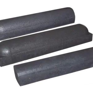 Korting Parkeer of stootbanden 2x recht zwart 20x17x95