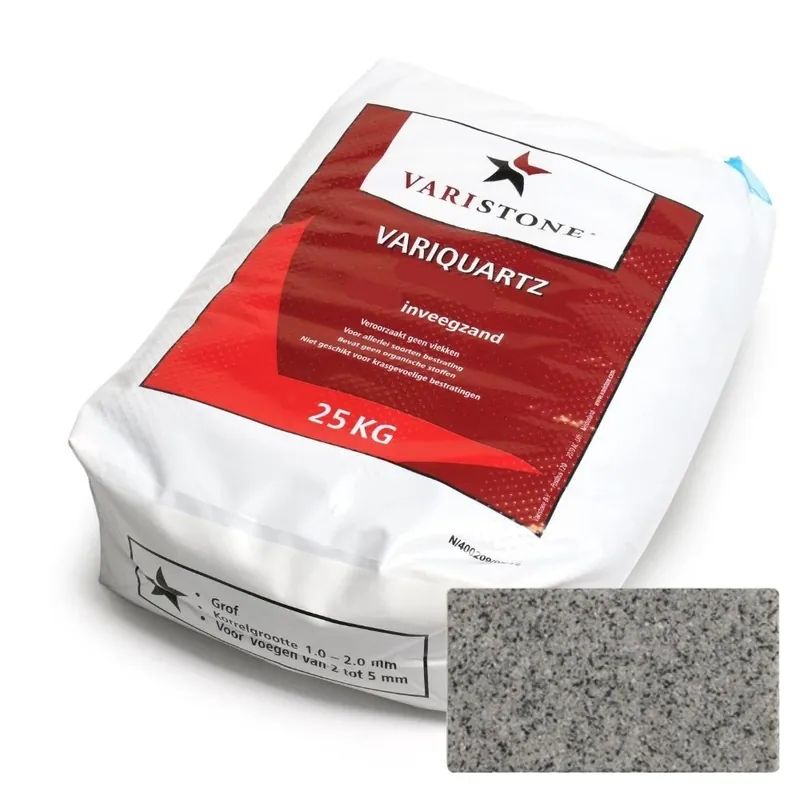 Variquartz onkruid-remmend voegzand steengrijs (20kg) Flitsaanbieding