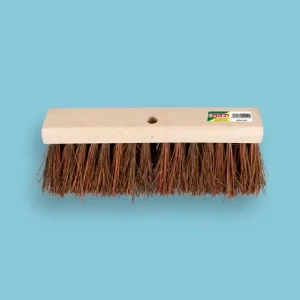 Rechtstreeks Van De Fabrikant Stadsbezem SOLIDE Geoliede Bassine 40 cm. Vlakke kap.