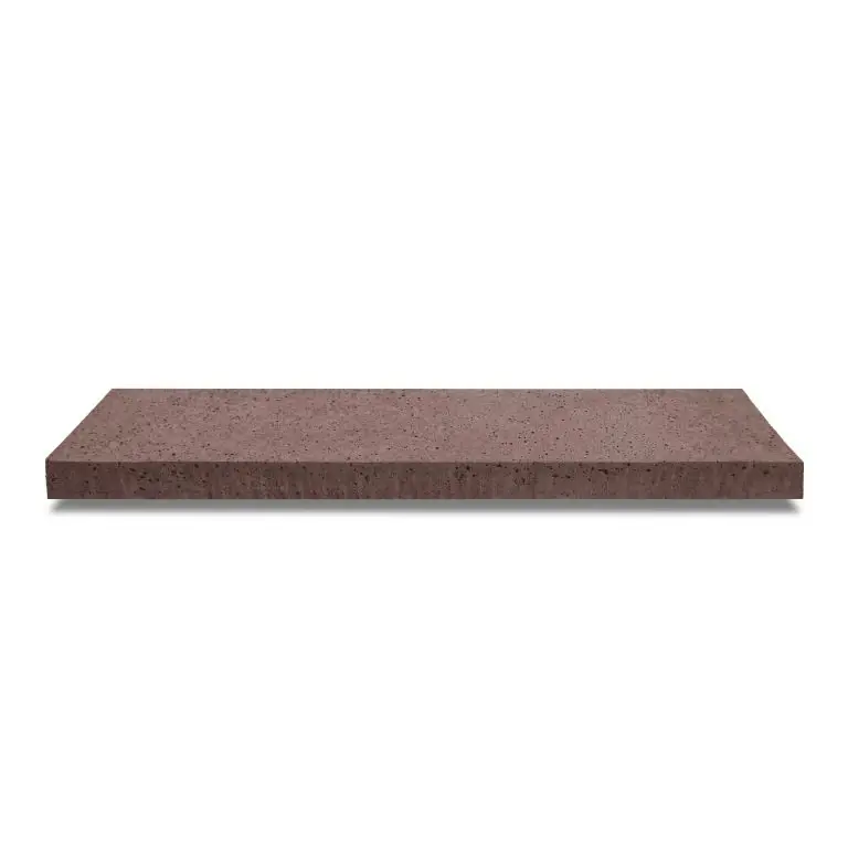 Veilige Betaling ArtiStone opsluitband 100x20x5 Roodbruin gewapend
