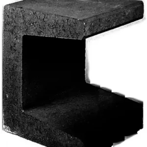 Actieprijs U-element 40x40x50 zwart