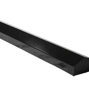 Speciale Aanbieding muurafdekband 2-zijdig 20x100 zwart gecoat