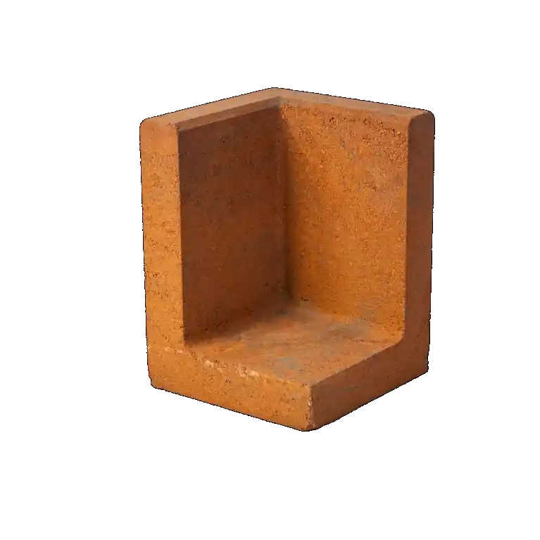 L Hoekelement 30x30x40 Roestbruin Gereduceerde Prijs