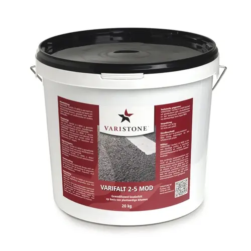 Premium Varifalt 2-5 MOD Koudasfalt 20 kg zwart