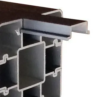 Aluminium afdichtprofiel Antraciet 7016 2200mm Gratis Retour