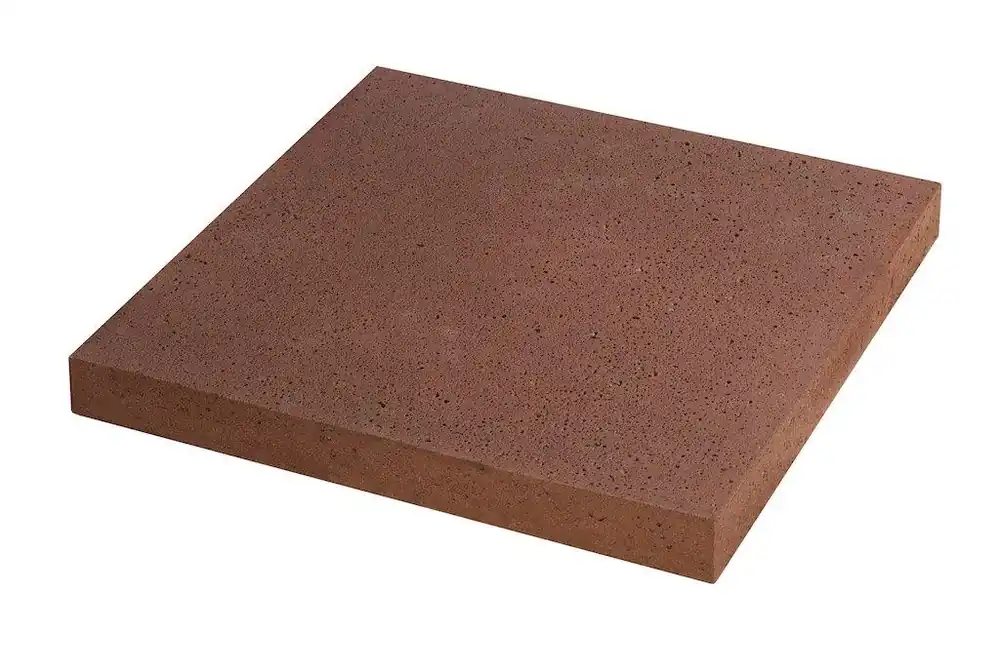 Alleen Vandaag Schellevis tegel 20x20x5 cm roodbruin*