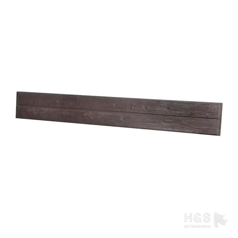 Betonplaat dubbelzijdig Lariks motief 184x24 Taupe* Shop Nu