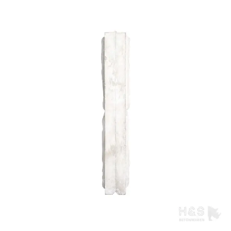 Merkproduct Betonplaat dubbelzijdig Lariks motief 184x24 Wit