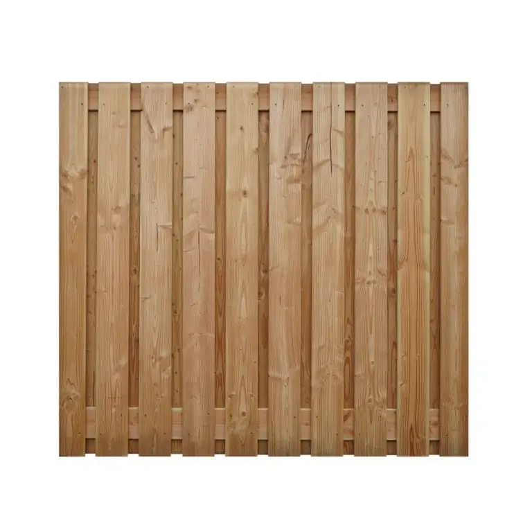 Douglas scherm 19 planks - recht 180x130 cm (bxh) Gratis Retour