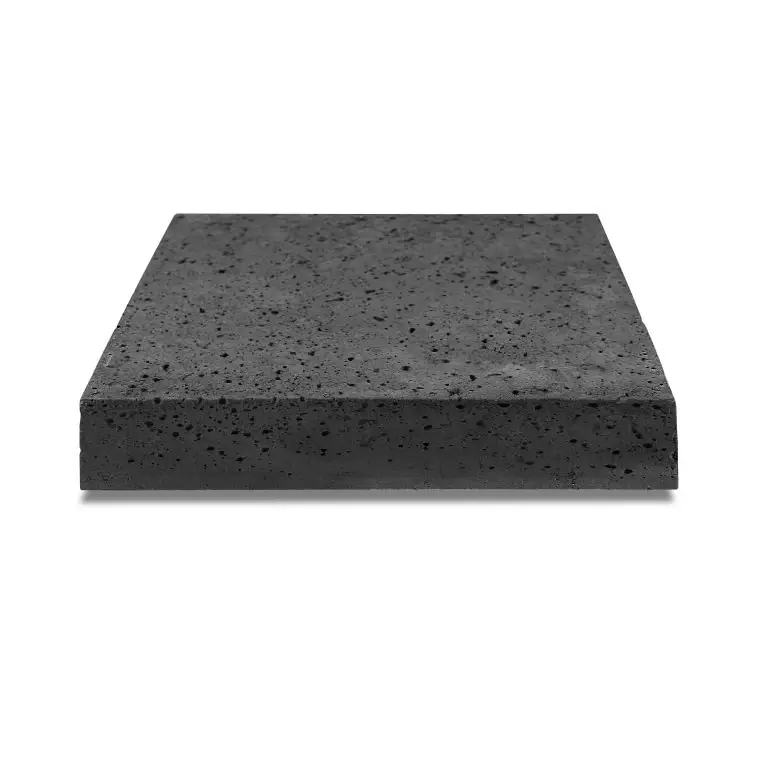 Lage Kosten ArtiStone tegel 50x50x7 Carbon zonder facet