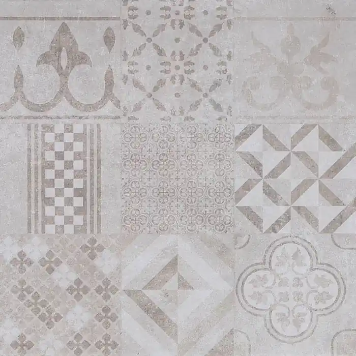 Favoriet GeoCeramica® topplaat 60x60x1 Mosaik Beige