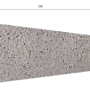 Trapezium tegel 120x60/30x8 cm Grijs Direct Beschikbaar