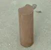 Laatste Versie Palissade 8x25 bruin