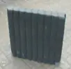 Betaalbaar Palissade band rond 8x50x50 zwart