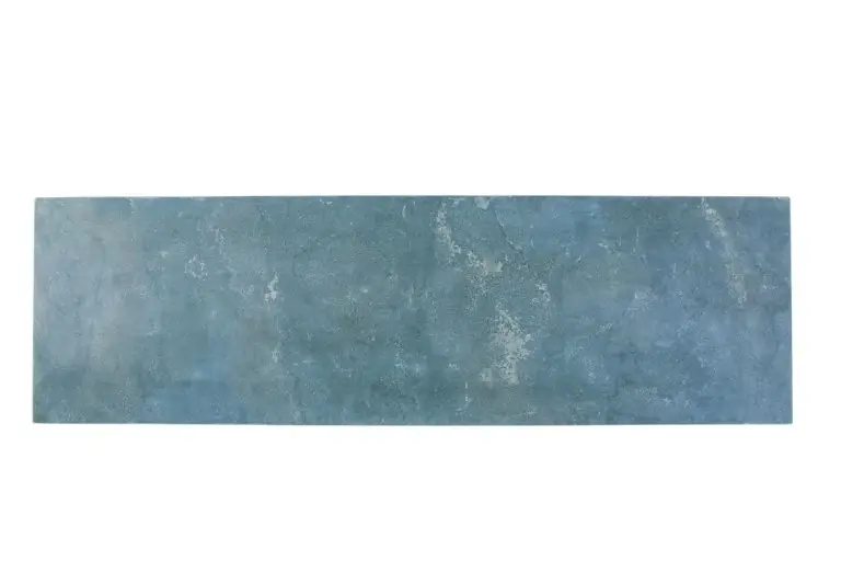 Exclusieve Aanbieding Afdekplaat / vijverrand Blauwsteen 100x20x3 cm met facet