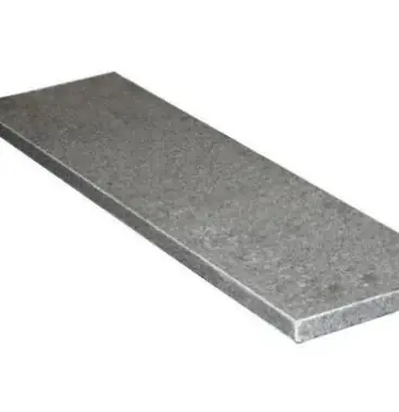 Afdekplaat / vijverrand Graniet G654 antraciet 100x20x3 cm met facet - prijs op aanvraag - Fabrieksprijs