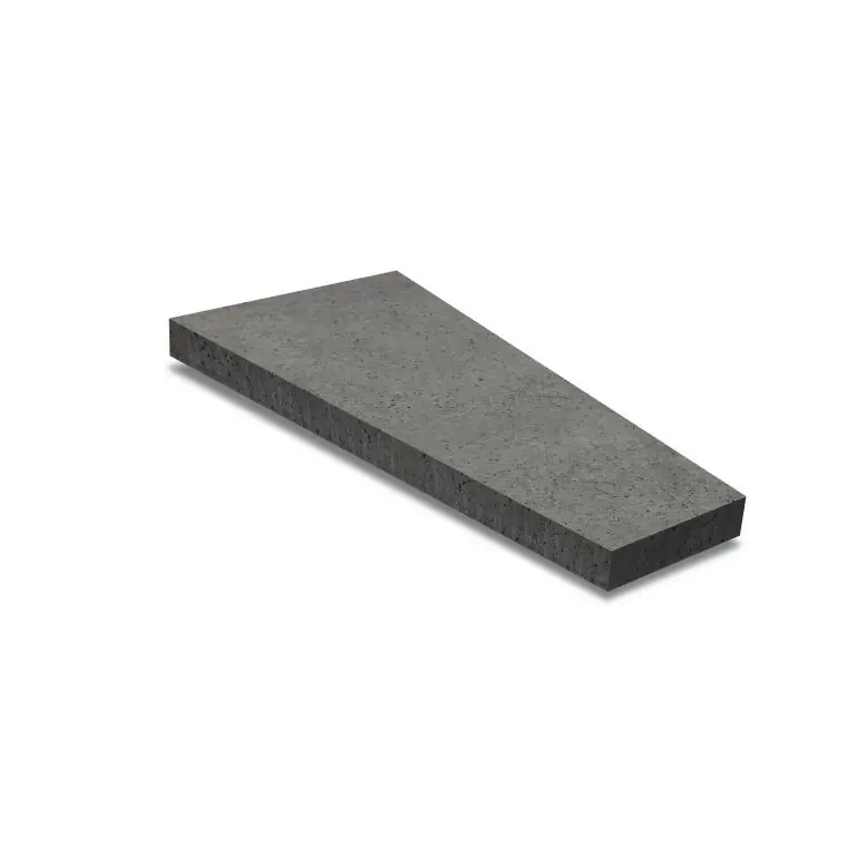 Trapezium tegel 120x60/30x8 cm Antraciet Beperkt Aanbod