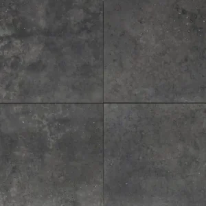 Keramische tegel 60x60x2 cm Due Verona Antracite gerectificeerd Seizoensaanbieding