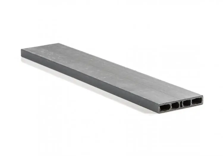 Beperkte Voorraad ECOPLANC 22x4x120 cm Grijs