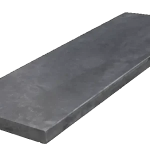 Afdekplaat Vietnam blauw 100x35x4 geschuurd 2-vellingkant 2mm -maandprijs- Finale Uitverkoop