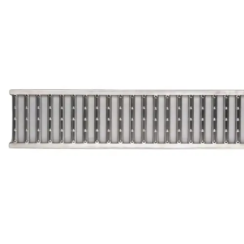Op = Op Sleufrooster RVS 100 cm