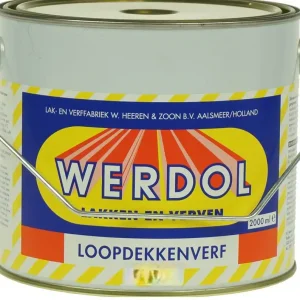 Hoge Kwaliteit werdol loopdekkenverf (No.212) 2 ltr