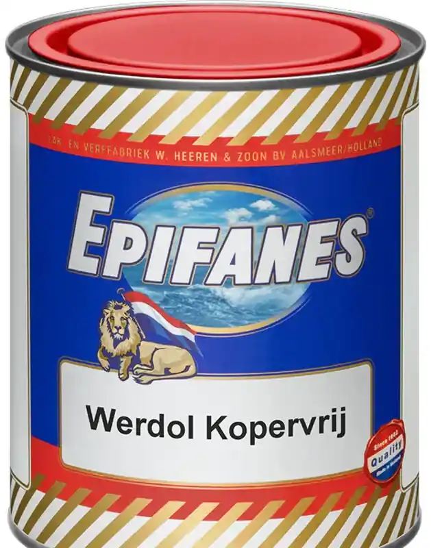 epifanes werdol kopervrij (zwart) 0,75 liter Beperkt Aanbod