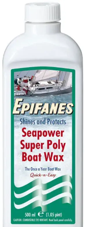 Merkproduct Epifanes Seapower Super Poly Boat Wax 0,5 ltr