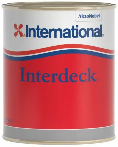 Tijdelijk Beschikbaar international interdeck (wit) 0,75 ltr