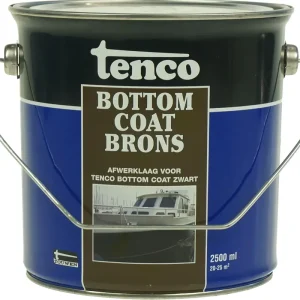 Hete Deal tenco bottomcoat brons (brons) 2,5 ltr