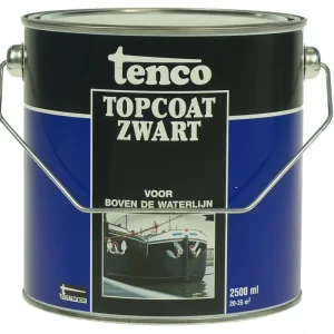 Beperkt Aanbod tenco topcoat (zwart) 2,5 ltr