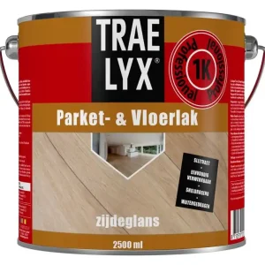 Trae Lyx Parketlak & Vloerlak Zijdeglans 2,5 ltr Shop Nu