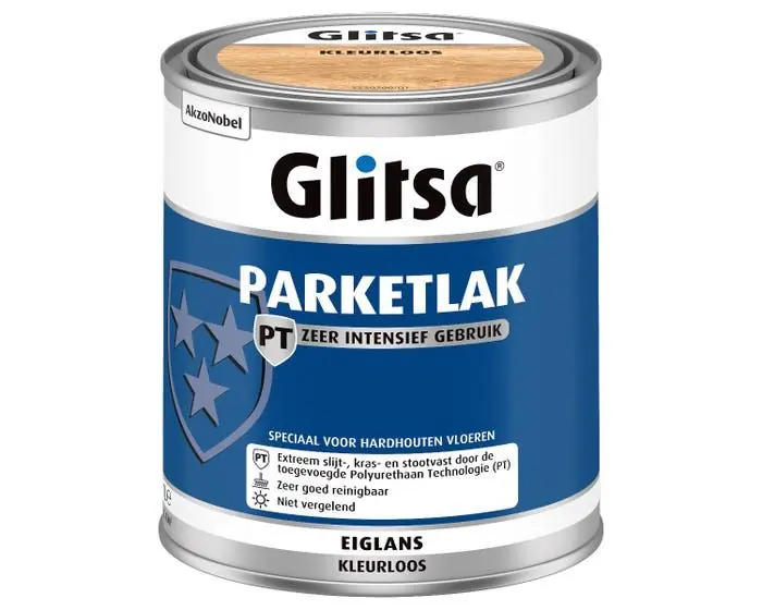 Merkproduct Glitsa Parketlak PT Eiglans 1 ltr