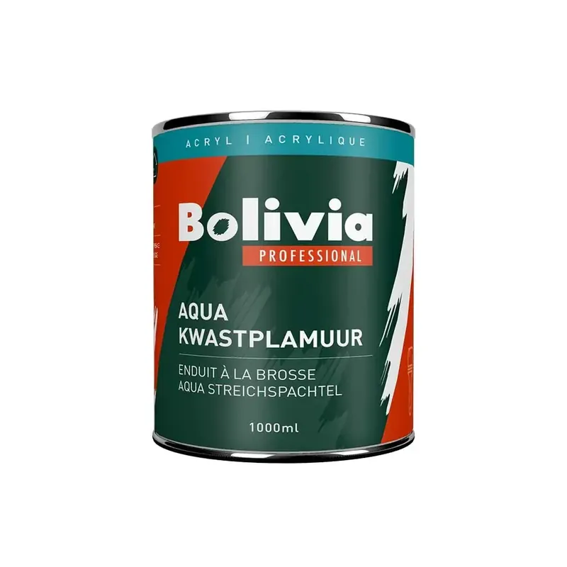 bolivia aqua kwastplamuur 1 ltr Fabrieksprijs