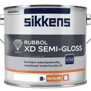 Alleen Vandaag Sikkens Rubbol XD Semi Gloss (lichte kleur) 2,5 l