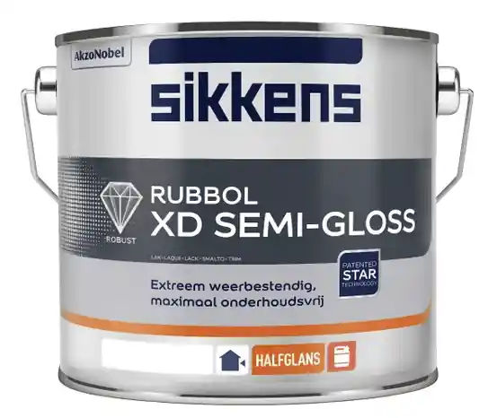 Alleen Vandaag Sikkens Rubbol XD Semi Gloss (lichte kleur) 2,5 l