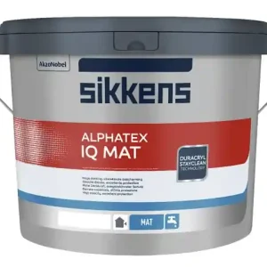 Express Levering Sikkens Alphatex IQ mat (lichte kleur) 10 ltr