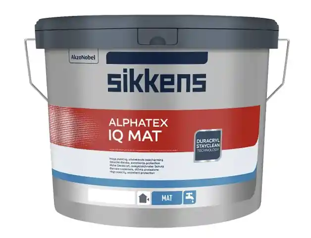 Express Levering Sikkens Alphatex IQ mat (lichte kleur) 10 ltr