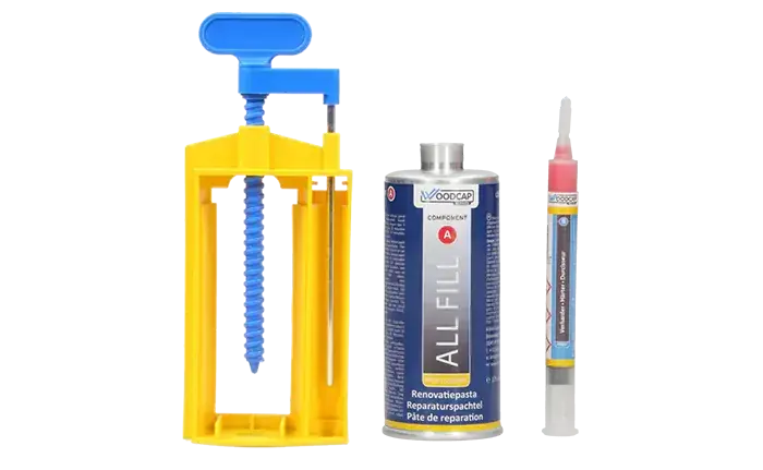 Woodcap all-fill wit (complete set) Betrouwbaar